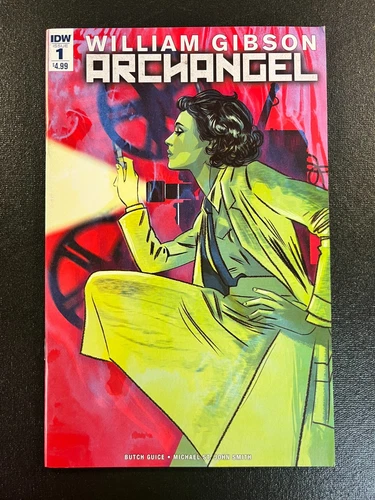 Archangel 1 Tula Lotay Cover William Gibson IDW Neuromancer Politics Story