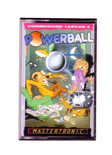 Powerball COMMODORE +4 C16 GAME Mastertronic NEW! - Afbeelding 1 van 2
