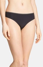 Chantelle Intimates '100 Invisibles' Low Rise Thong Black Small 147414