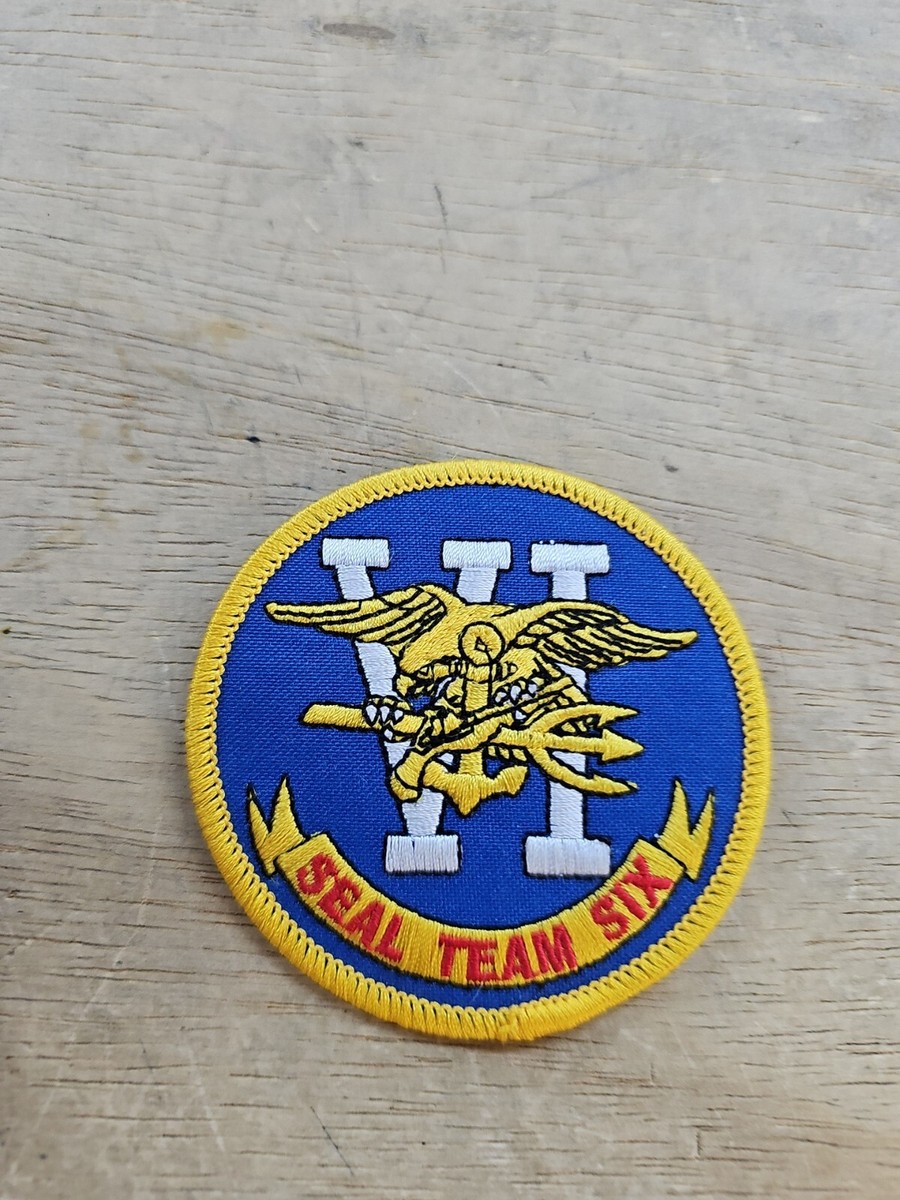 80年代 U.S. NAVY TEAM SIX ポケットパッチ U. S. Navy S E A Ls