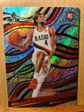 Greg Brown III #130 2021-22 Panini Revolution Rookie Blazers A0137A