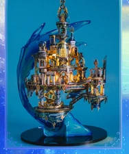 3D Puzzle Laser Cut Metal Ancient Atlantis DIY Model Building Kit Adult Gift 