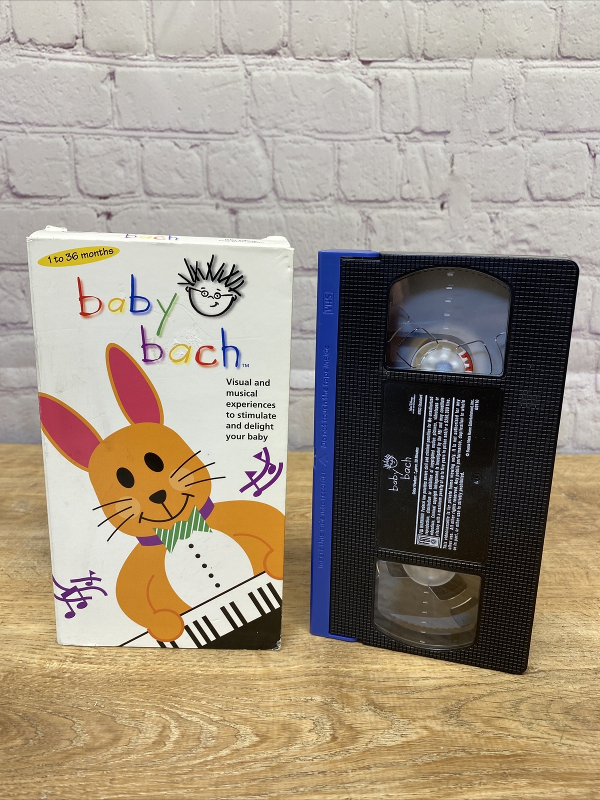Baby Einstein Baby Bach Visual and Musical Experiences (VHS, 1998) 1-36 ...