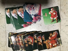 28 VINTAGE COCA COLA SANTA CLAUSE CHRISTMAS  COASTER