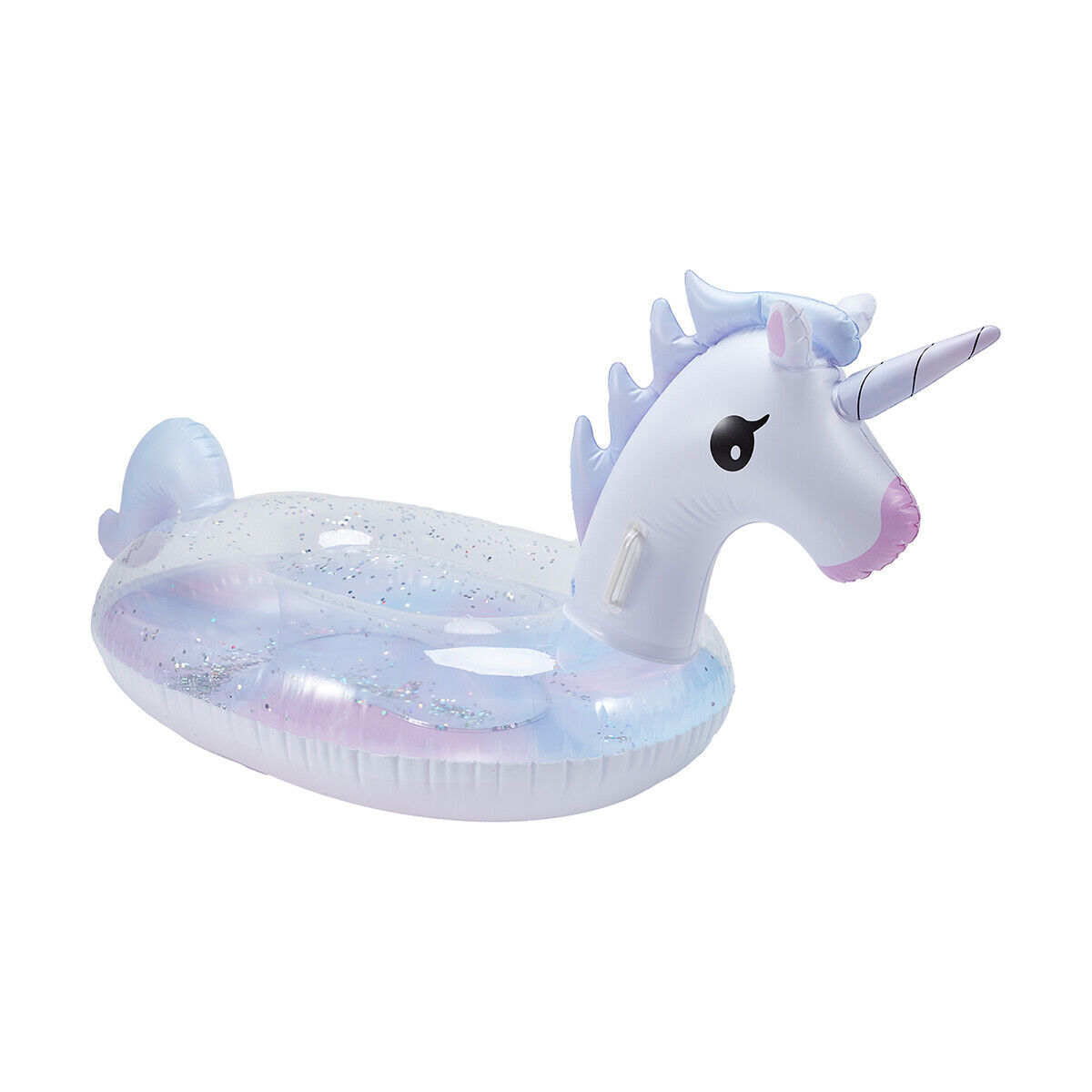 1.5m Giant Inflatable Unicorn Ring Float Rainbow Blow Up Pool Toy