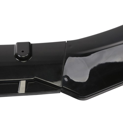 Universal For Front Lip Lower Spoiler Splitter Bumper Protector Kits Gloss Black - Picture 11 of 12