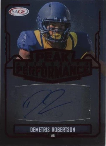 2022 SAGE Low Series Demetris Robertson #PKA-DR2
