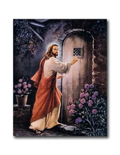Jesus Knocking On Your Door # 2 Wall Picture Art Print
