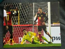 Belgium Thorgan Hazard Autographed Signed 11x14 Photo COA #6