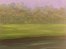 Prelude to Autumn - Original landscape oil painting by artist Dave Richers