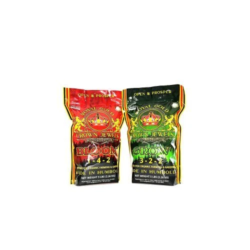 COMBO PACK! Royal Gold Crown Jewels GROW and BLOOM 1x 5lb Bag of Each (2 bags!) - Picture 1 of 1
