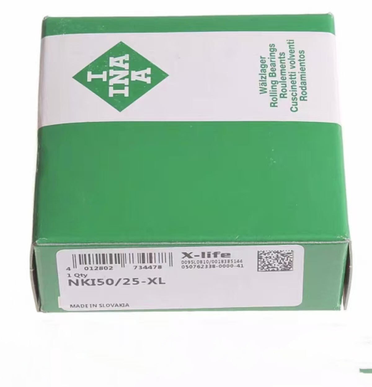 NEW INA NKI50/25-XL needle roller bearing 1PCS #NN