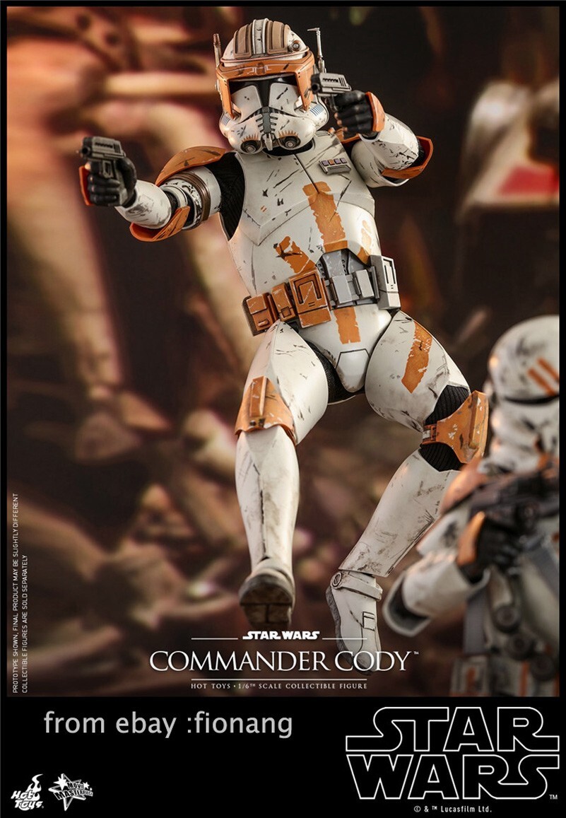 HotToys HT 1/6 MMS524 Star Wars Clone Commander Cody | eBay