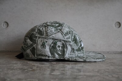 Supreme 100 Dollar Bill Box Logo Camp Cap - Green | eBay