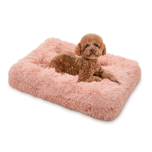 Pet Dog Cat Bed Fluffy Plush Soft Cuddler Cushion Washable Sleeping Kennel Nest - Picture 21 of 24