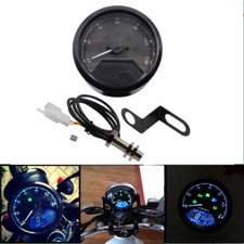 12000RMP Gauge Speedometer Odometer Motorcycle 1-4 Cylinders Instruments Meter