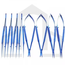 8 Pcs Titanium microsurgical instruments microsurgery instruments Kit