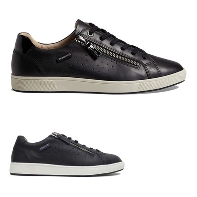 Mephisto Womens Trainers Nikita Lace-Up Low-Top Sneakers Leather