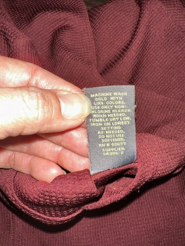 Xersion Hoodie Women' S Maroon Light Pullover Performance Thermo Sweatshirt - Picture 4 of 19