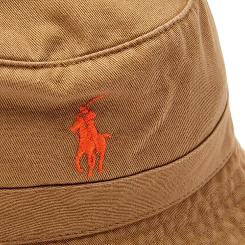 Ralph Lauren Polo Bucket Hat Beige Khaki Tan S M L XL Festival Holiday Beach £89 - Picture 5 of 8