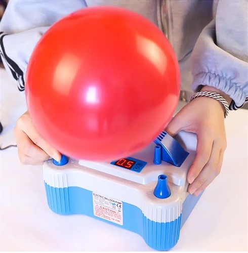 Electric Balloon Pump with Timer, Automatic Balloon Inflator Pump 700W - Picture 3 of 6