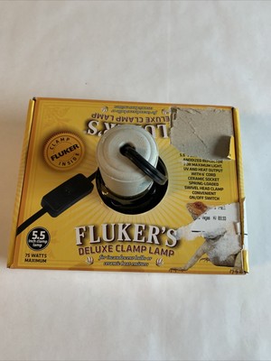 fluker's deluxe clamp lamp 5.5