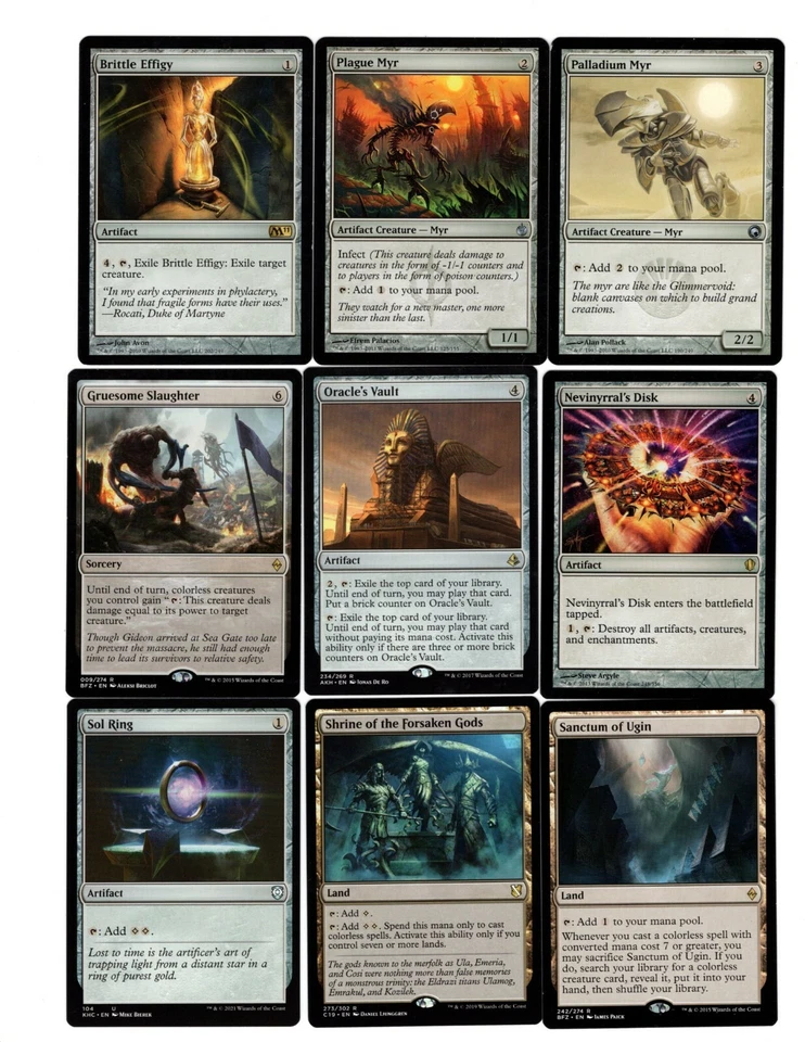 ULTIMATE ELDRAZI-100 Card Magic the Gathering Commander Deck-RARES-MYTHICS-MTG - Image 3 of 4