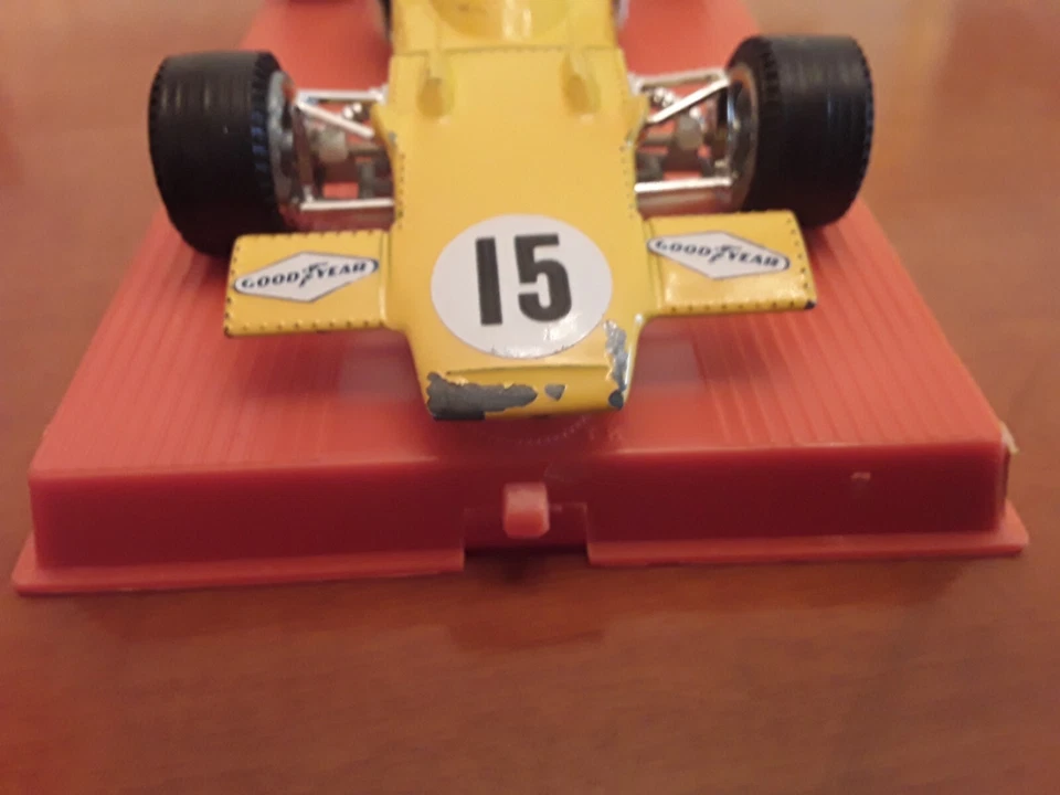 MEBETOYS GRAN PRIX LOTUS-FORD  72 F. 1 MODELLINO MATTEL COND. PIÙ CHE BUONE - Immagine 4 di 4