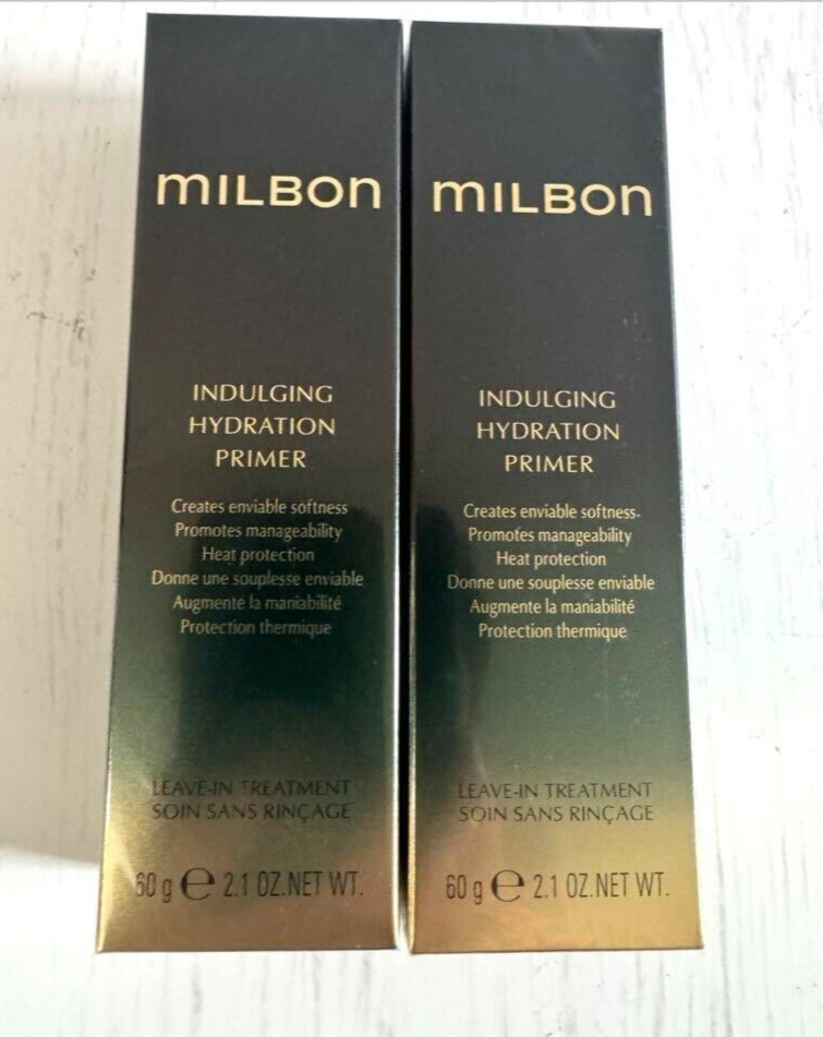 Milbon INDULGING Hydration Primer 60ml for Dry Hair Set | eBay