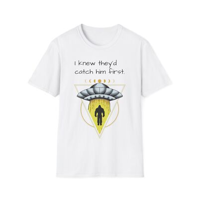 Aliens vs. Bigfoot Unisex Softstyle T-Shirt