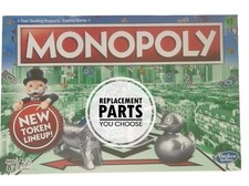 Monopoly 2017 Edition REPLACEMENT PARTS PIECES YOU CHOOSE