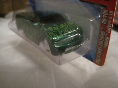 2003 HOT WHEELS 2004 FIRST EDITIONS TOONED CHEVY S-10 COLLECTOR