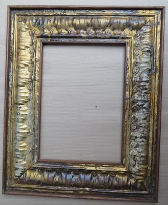 Antique Tin Ceiling Reclaimed Mirror Photo Frame Shabby Chic Decor