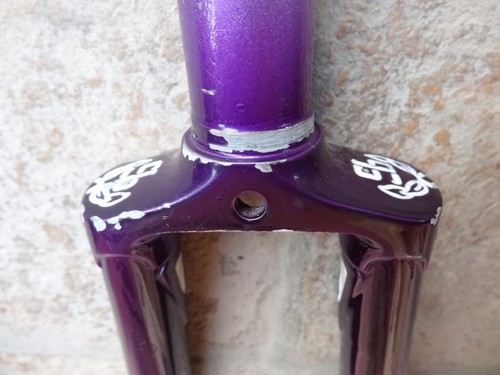 Vintage fork steel dropouts Zeus2000 Forcella Acciaio L'Eroica - Picture 6 of 7
