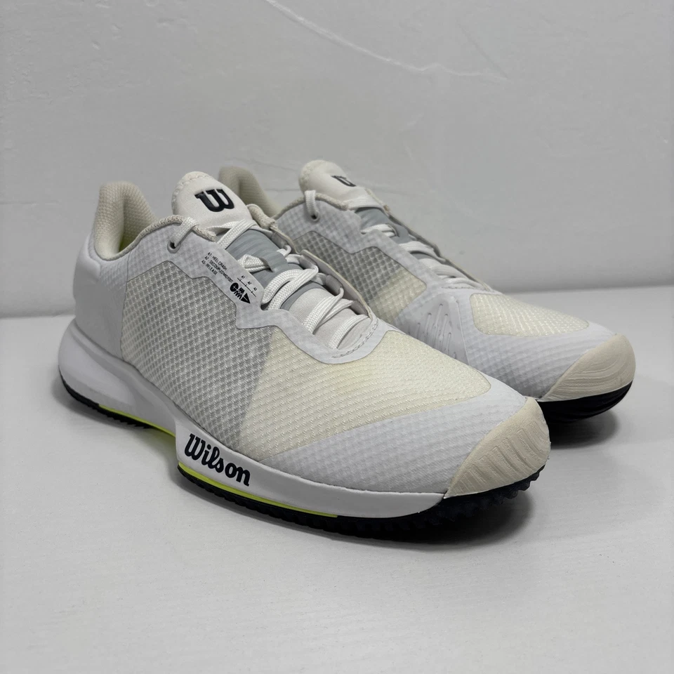 Wilson Kaos Swift Women's Shoes Sz 7.5 White Lace Up Tennis Sneakers Gently Worn - Image 2 of 4