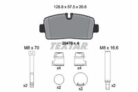 Textar BremsbeläGe Bremsbelagsatz FüR Iveco Daily VI Pritsche/Fahrgestell