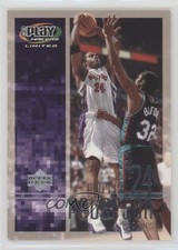 2001-02 UD Playmakers Limited Morris Peterson #92 0f8