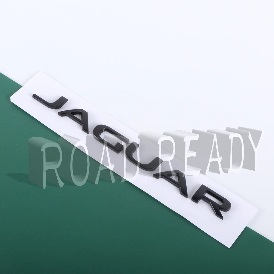 For Jaguar Sport All Black Liftgate Tailgate Hatch Emblem Badge Nameplate Letter Foto 3 de 4