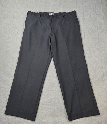 Docker's D2 Men's Straight Fit Flat Front Slash Pockets Casual Pants 40'' X 30''