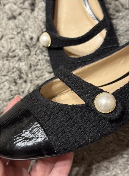 Women Roberto Festa Heels Black Leather 38