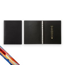 PLOTTER 5003 A5 6 anelli raccoglitore in pelle termoretraibile piastra...