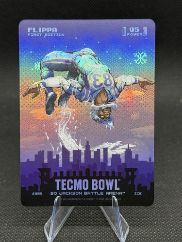 Bo Jackson Battle Arena Tecmo Bowl 2026 Skyline Battlefoil Flipper S393