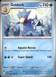 Golduck 055/165 Scarlet & Violet 151 Uncommon