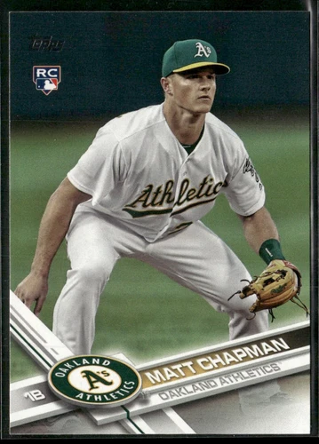 2017 Topps Update Matt Chapman #US4 Oakland Athletics EX *READ*
