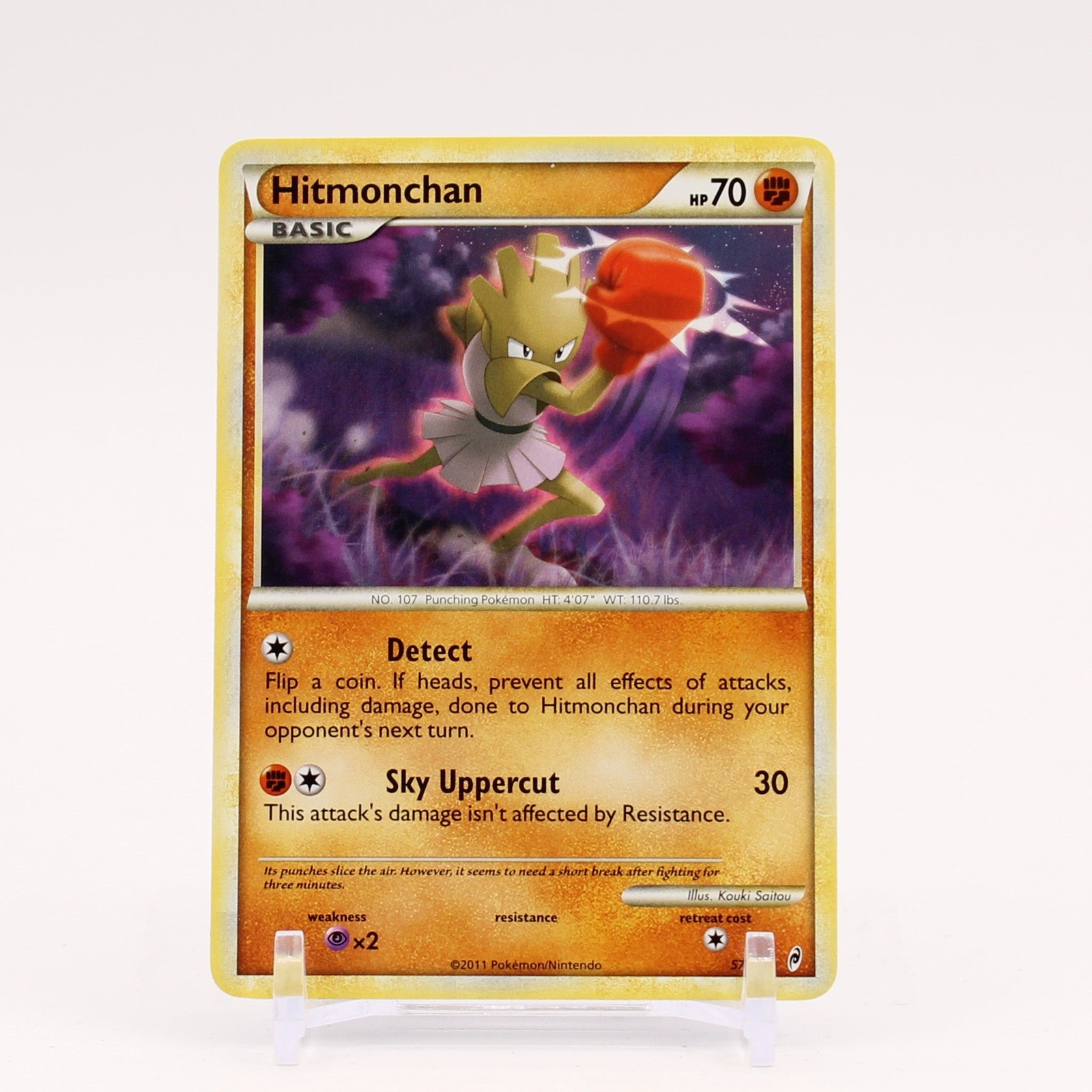 Hitmonchan - 57/95 Call of Legends Pokemon - NM