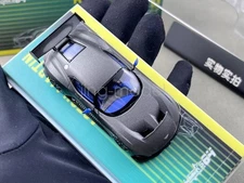 FW 1:64 Matte Black Vulcan Racing Sports Diecast Display Gift Model Collection