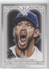 2023 Topps Museum Collection Canvas Reprints Clayton Kershaw #CCR-24 1g5d