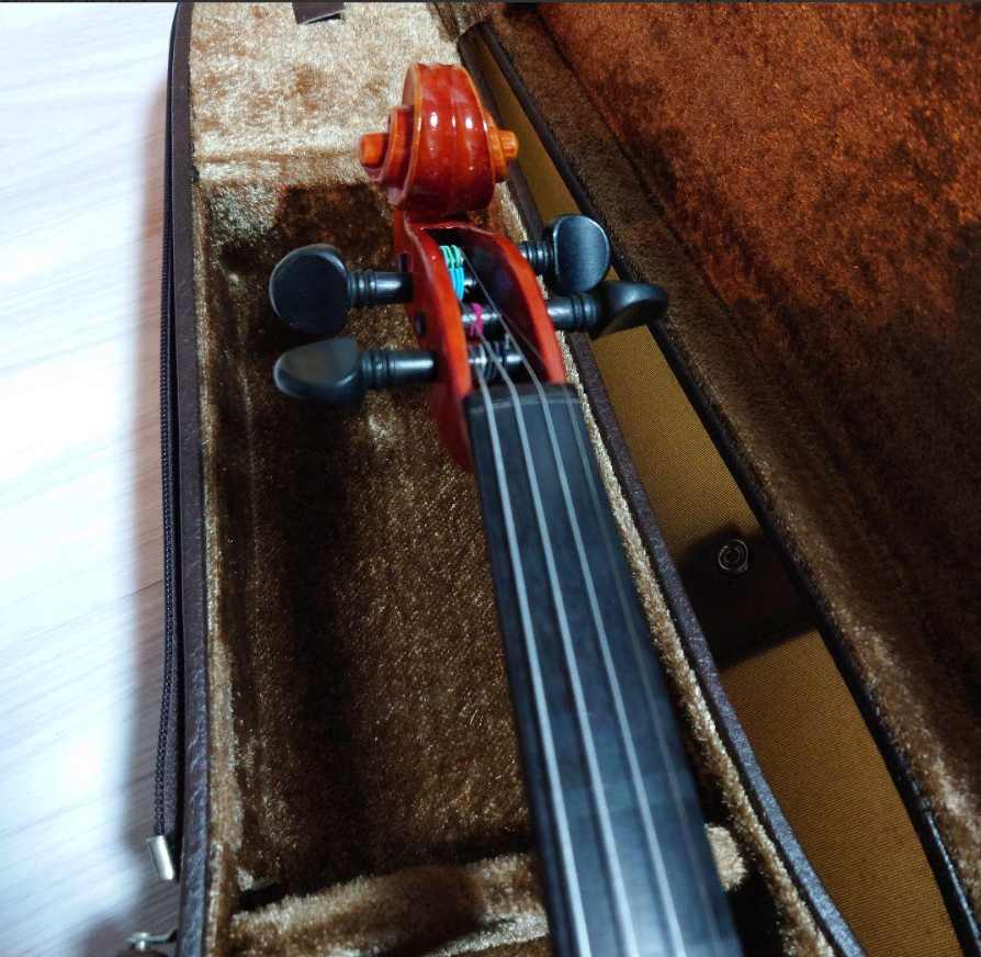 SUZUKI Violin No.520 4/4 Anno 1984 with Bow Vintage Acoustic