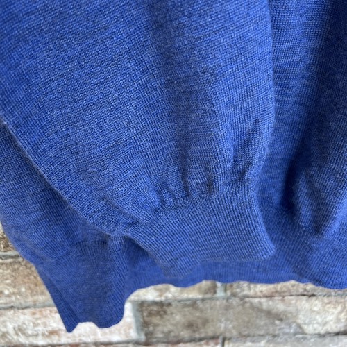 Gran Sasso 3XL Long Sleeve Silk Wool Cashmere Pullover Sweater Made In Italy - Picture 6 of 12