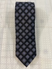   JZ Richards Silk Tie Mens Multicolor Geomet...